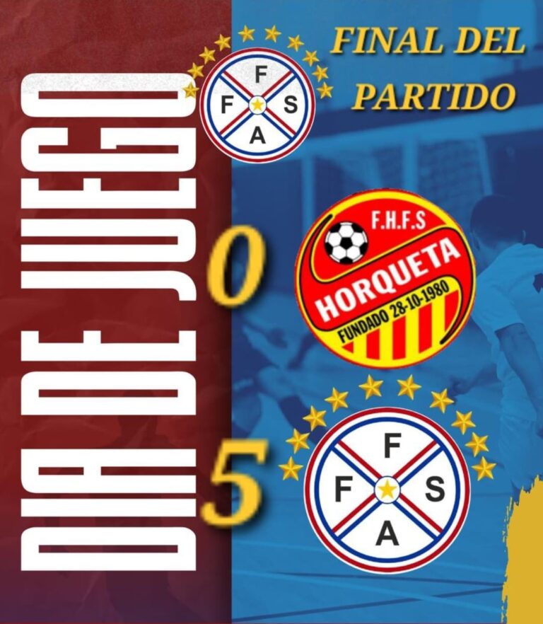 Amambay golea a Horqueta 5-0