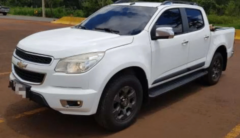 Logran recuperar una camioneta que había sido reportada como robada en de Ponta Porã
