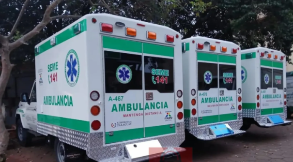 Amambay ha recibido recientemente tres nuevas ambulancias 4×4 que serán asignadas a los distritos de Karapaí, Cerro Corá y Zanja Pytã.