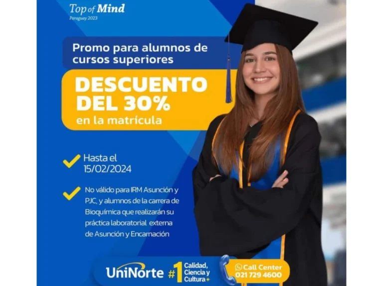 Universidad del Norte ofrece descuentos para nuevos alumnos en matrículas