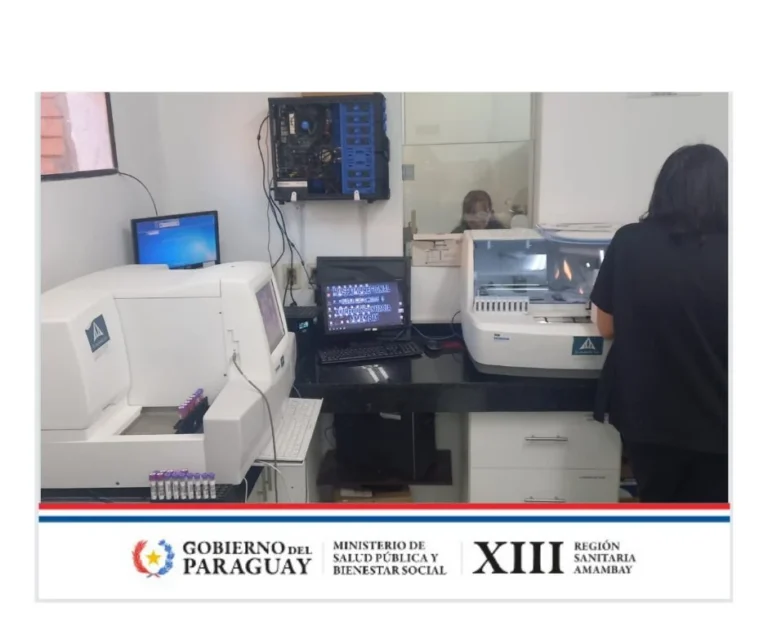Salud: Laboratorio de Análisis Clínicos del Hospital Regional Pedro Juan Caballero