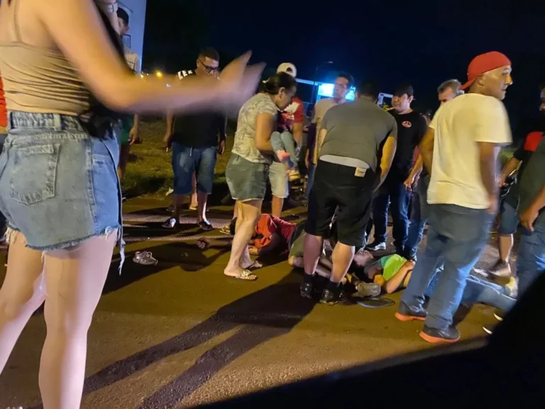 Choque de motocicletas sobre la ruta PY05 deja tres lesionados