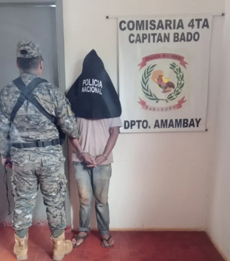Recuperación de motocicleta hurtada y detención en Capitán Bado