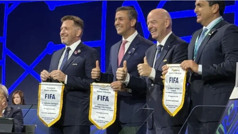 Peña se jacta de estabilidad política y económica de Paraguay en Congreso de la FIFA