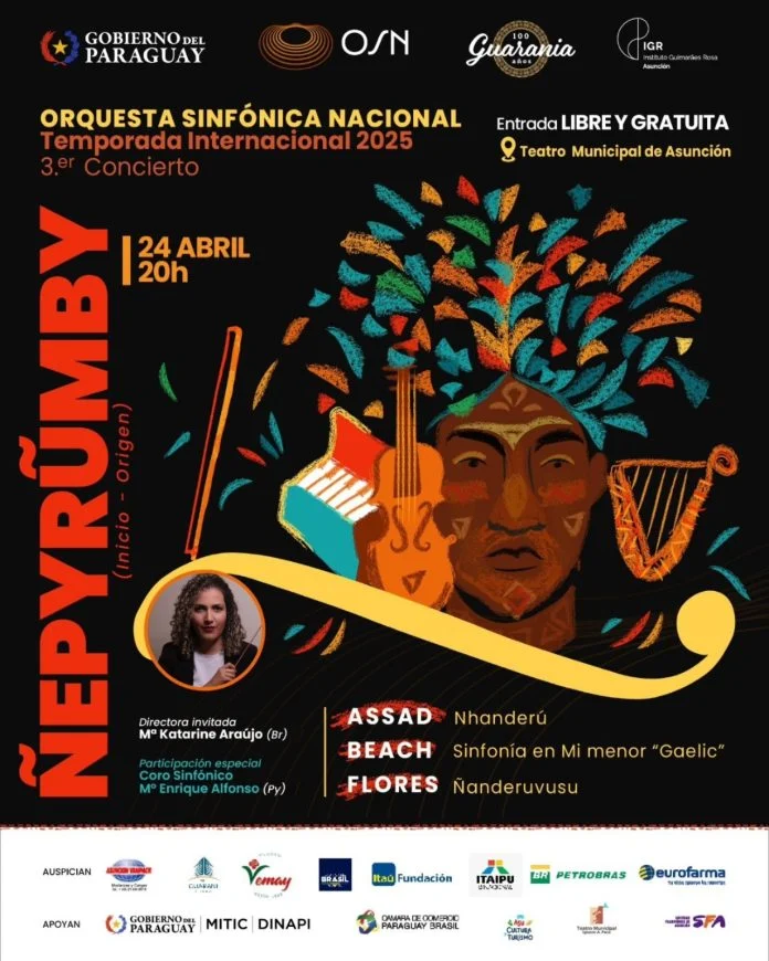 La OSN ofrece “Ñepyrumby”, un viaje sonoro hacia nuestros orígenes