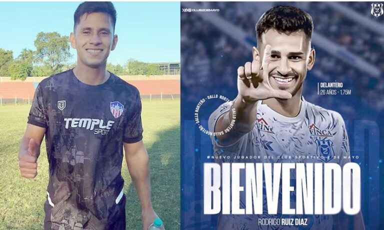 William Casanova la Intermedia por Encarnación FC y el delantero Ruiz Díaz vuelve al «2» tras su pasantía por Rusia