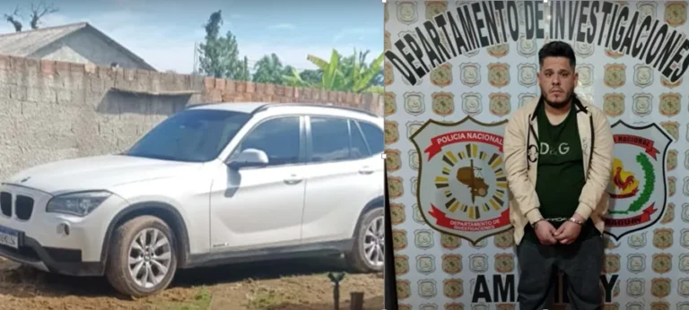 Crimen de abogado brasileño: Un detenido y vehículo de la victima incautado