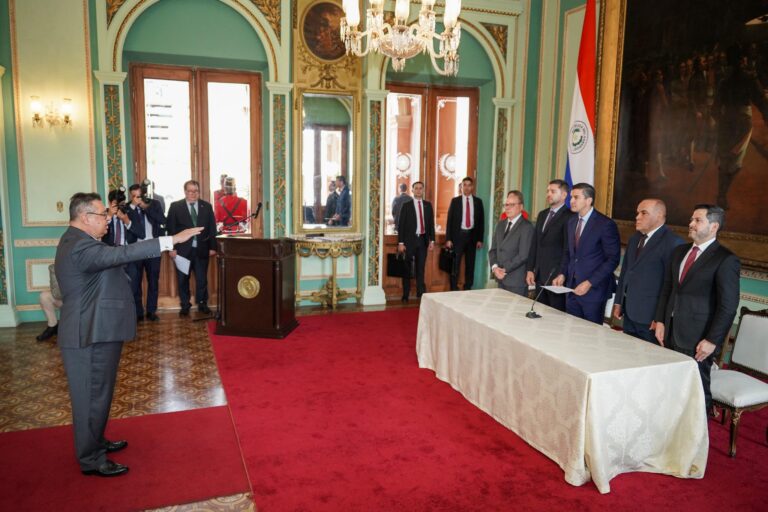 Gustavo Leite juró como nuevo embajador ante los Estados Unidos