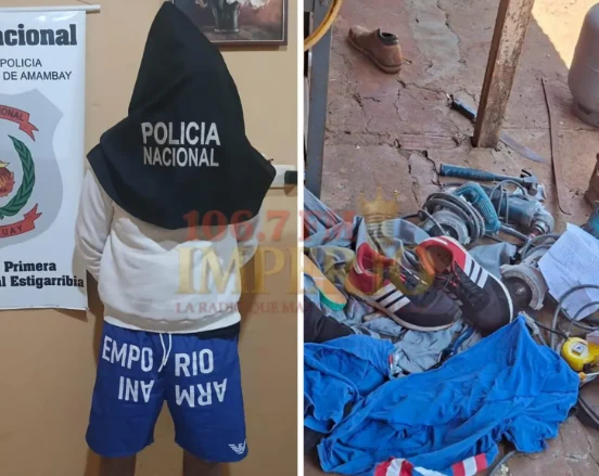 Una vivienda fue allanada y detienen a un hombre