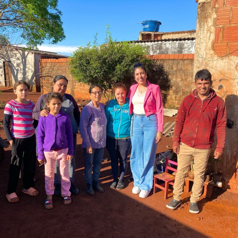 Concejala Larissa Winkler Apoya a Damnificados por Temporal en Pedro Juan Caballero