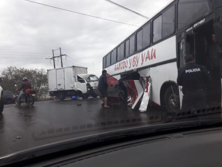 Vecinos han convocado a una manifestación urgente para el miércoles 22 obre la Ruta PY05 para exigir reductores de velocidad