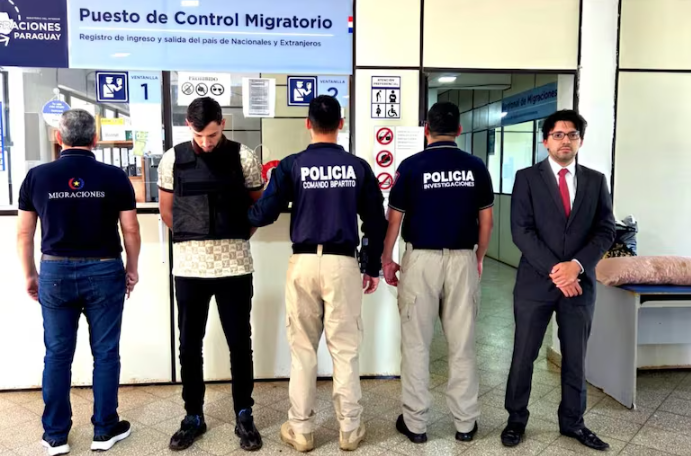 Expulsan a líder de la facción criminal “Bala na Cara” y otros