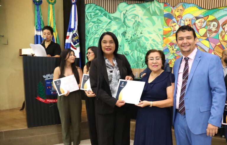 La Cámara Municipal de Ponta Porã homenajeó a la Universidad Central del Paraguay filial Pedro Juan Caballero