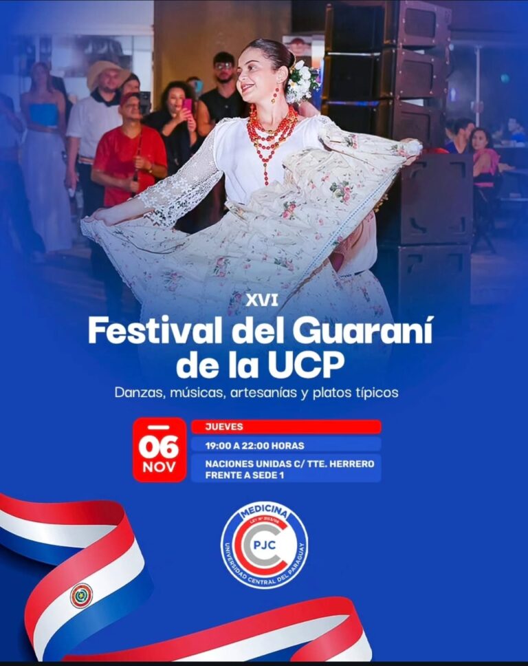 La Universidad Central del Paraguay (UCP), filial PJC, se prepara para la XVI Edición de su tradicional Festival del Guaraní, un evento cultural de gran relevancia regional