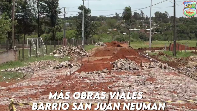 Adoquinado y empedrado en varios barrios de Pedro Juan son llevados a cabo por la administración Ronald Acevedo