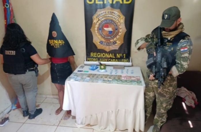 Desmantelan un punto de microtráfico en el barrio Santa Ana