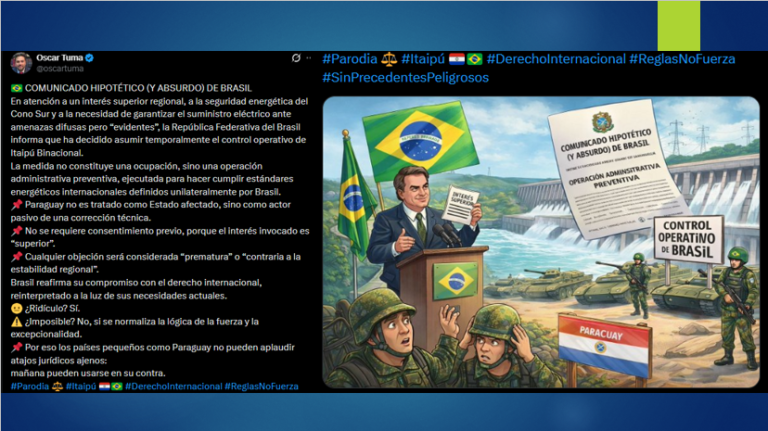 Comunicado hipotético y absurdo de Brasil