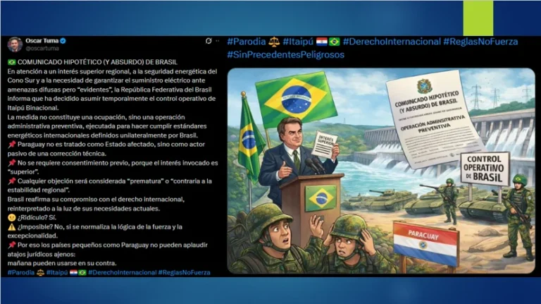 Comunicado hipotético y absurdo de Brasil