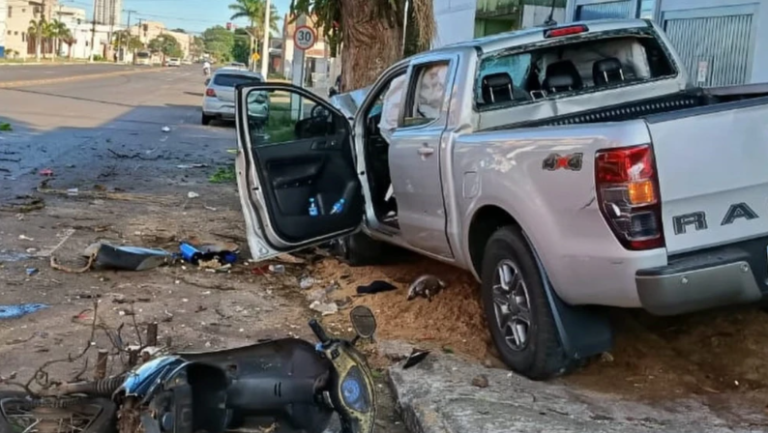Motociclista paraguayo muere atropellado por una camioneta en Ponta Porã