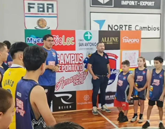 La Federación de Basquetbol del Amambay inaugura su Campus Deportivo