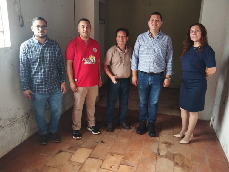 El Gobernador de Amambay ha manifestado su disposición para apoyar la refacción del futuro local del Rectorado de la Universidad Nacional de Amambay (UNAM).