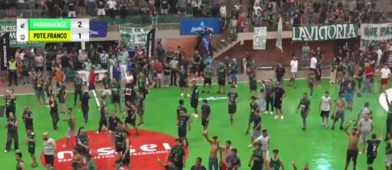 ¡Lamentable!. La violencia empaña clásico de futbol de salón