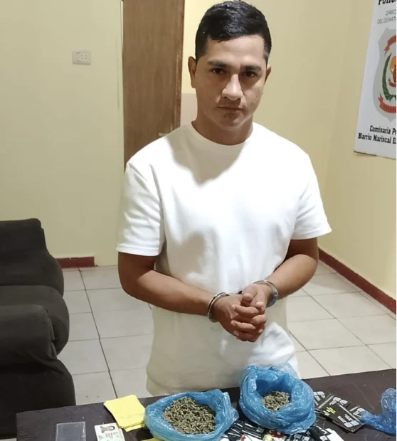 Fiscalía imputa a “bolí” y un paraguayo por narcotrafico