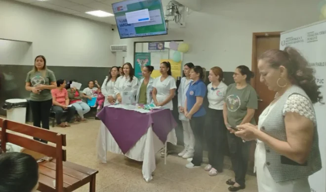 Promueven la prevención del cáncer de cuello uterino con charlas informativas en el Centro de especialidades Juan Pablo II