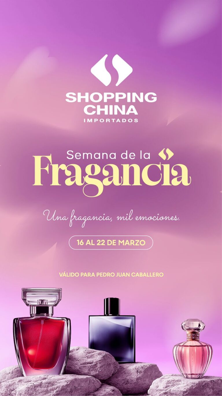 Semana de la Fragancia en Shopping China