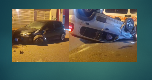 Un recuento detallado de un accidente de tránsito en el barrio General Díaz