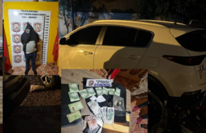 Dijo ser secretario del juez Álvaro Rojas, amenazó con trasladar a policías por «molestarlo» y terminó bajo preso