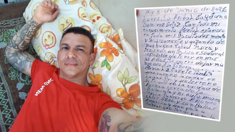 Escrito a mano expone una obsesión amorosa por la mujer tomada de rehén en Concepción