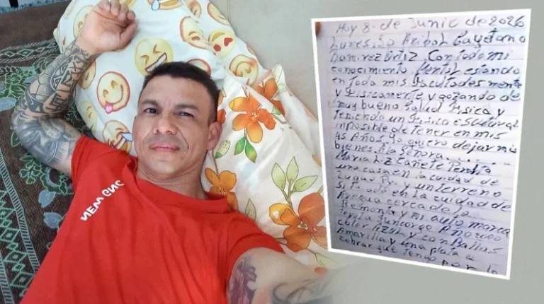 Escrito a mano expone una obsesión amorosa por la mujer tomada de rehén en Concepción