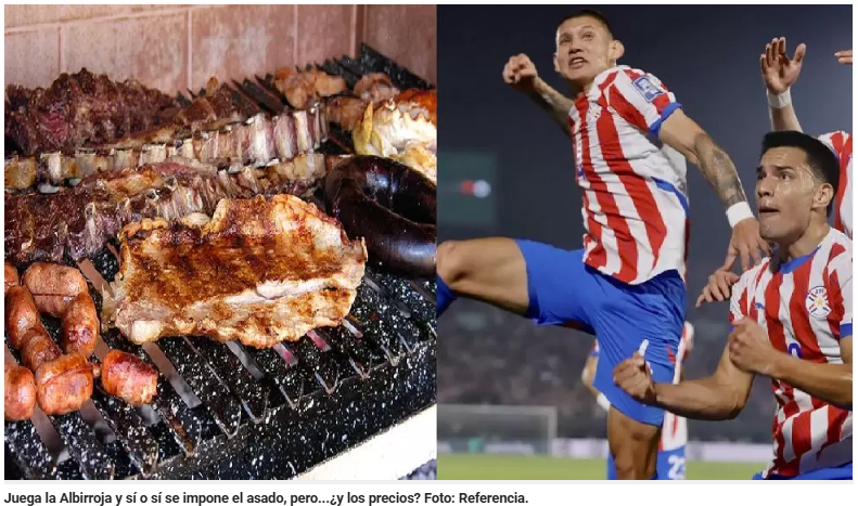 Desde el último mundial de Paraguay el asado subió 300% y el sueldo 105%