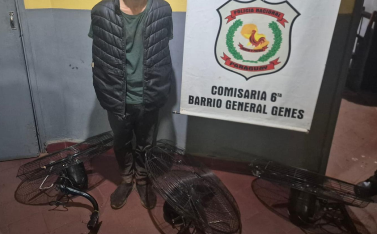 Aprehenden el incorregible ‘Luis Alfredo’ que cuenta con frondoso prontuario