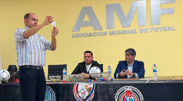 Fue lanzado el 45° Sudamericano Zona Sur de fútbol de salón que se jugará en el Sol