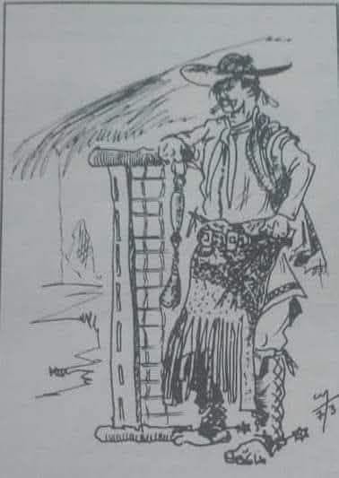 Vestimenta y aperos del estanciero concepcionero de los años 1900 / 1920.!