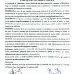 Comunican Renovación Institucional en la Asociacion de Profesionales para el Desarrollo del Departamento de Amambay – APROAM
