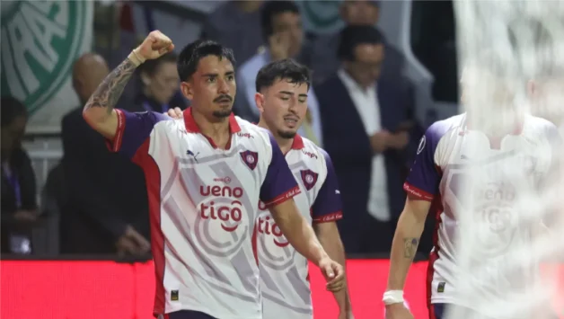 Cerro Porteño rescata un valioso empate ante Palmeiras en la Copa Libertadores