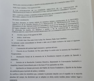 Convocatoria Extraordinaria: Un Vistazo al Gobierno Interno de la APROAM