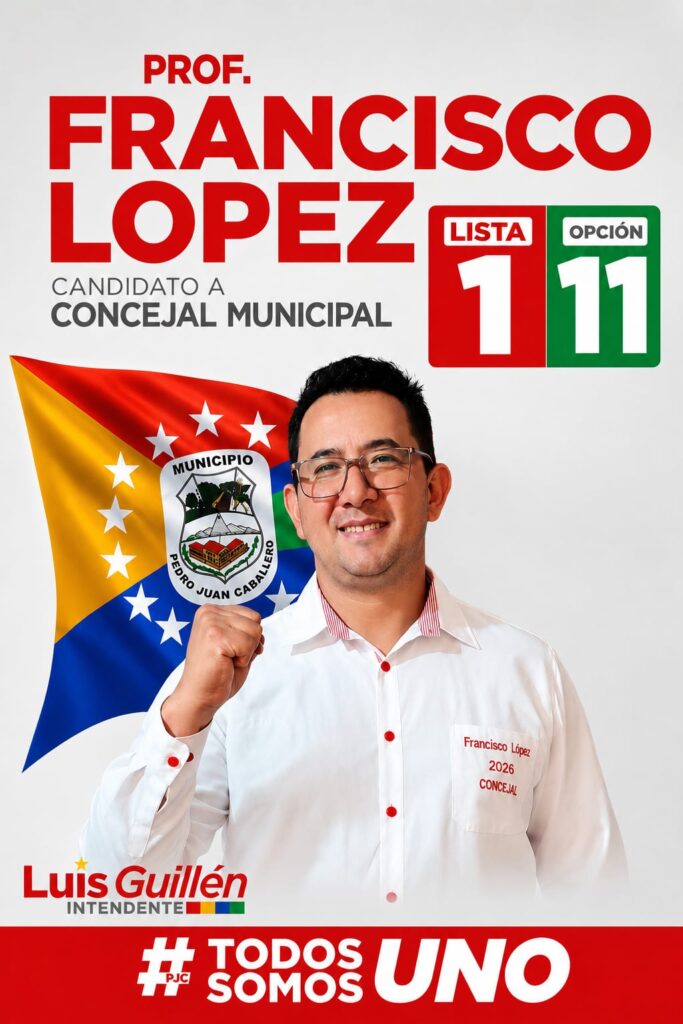 Francisco López: Una Opción de Progreso para el Concejo Municipal