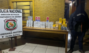 Aprehensión y Decomiso de Celulares de Contrabando en Pedro Juan Caballero