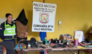 Detención de Ciudadana Brasileña con Arsenal y Antecedentes