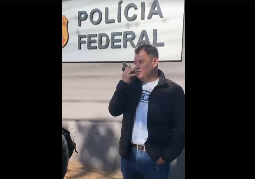 Luis Guillen se presentó en la Policía Federal de Ponta Porã para devolver el tiket de ingreso y No quedo Detenido