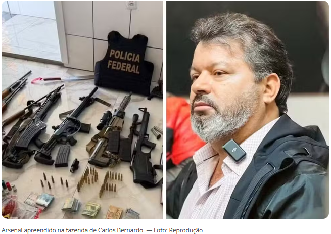 La policía federal brasileña confisca un arsenal en una finca perteneciente a ex CEO de la Universidad Central del Paraguay