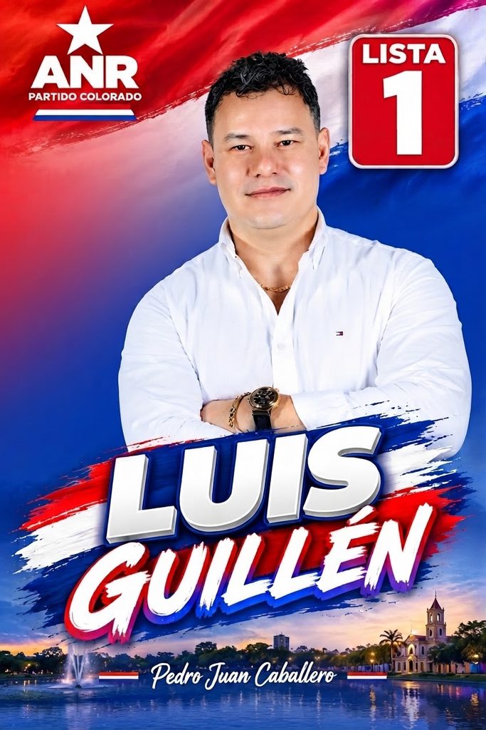 Guillén amplía su ventaja ante Ronald Acevedo a días de las elecciones en Pedro Juan Caballero