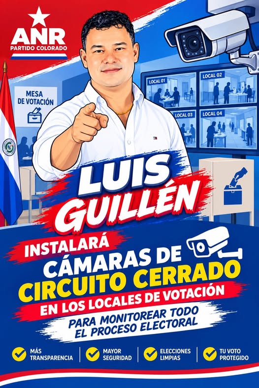 Colorados Anuncian Instalación de Cámaras en Locales de Votación para Elecciones Municipales de 2026