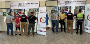Migraciones expulsa a «alemãociño» y patriciño por el Puesto de Contrl de Pedro Juan Caballero