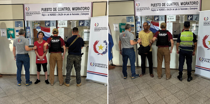 Migraciones expulsa a «alemãociño» y patriciño por el Puesto de Contrl de Pedro Juan Caballero